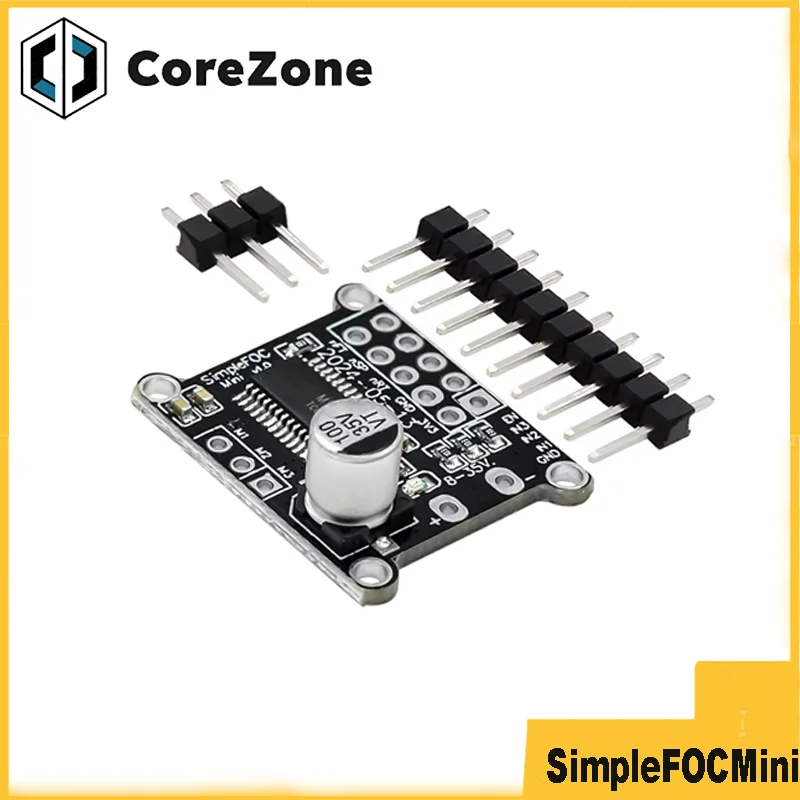 SimpleFOCMini DC brushless motor drive board FOC control driver SVPWM control algorithm