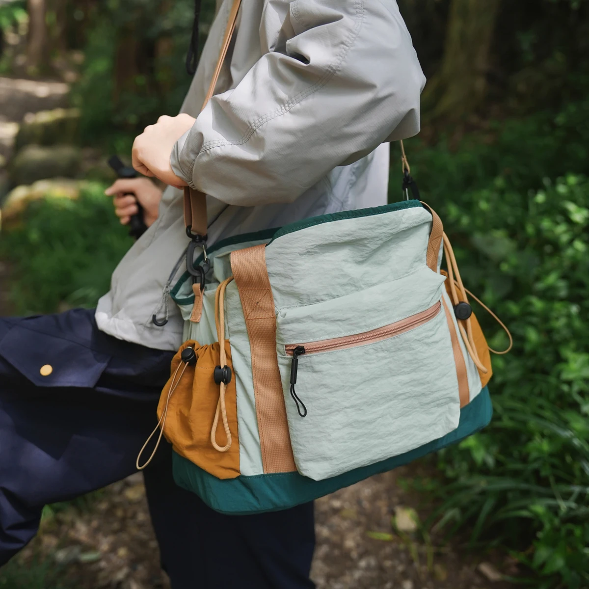 

Новая японская складная дорожная сумка большой вместимости, женская ручная сумка, мужская легкая сумка на шнурке, спортивная и фитнес-сумка, сумка для покупок и работы