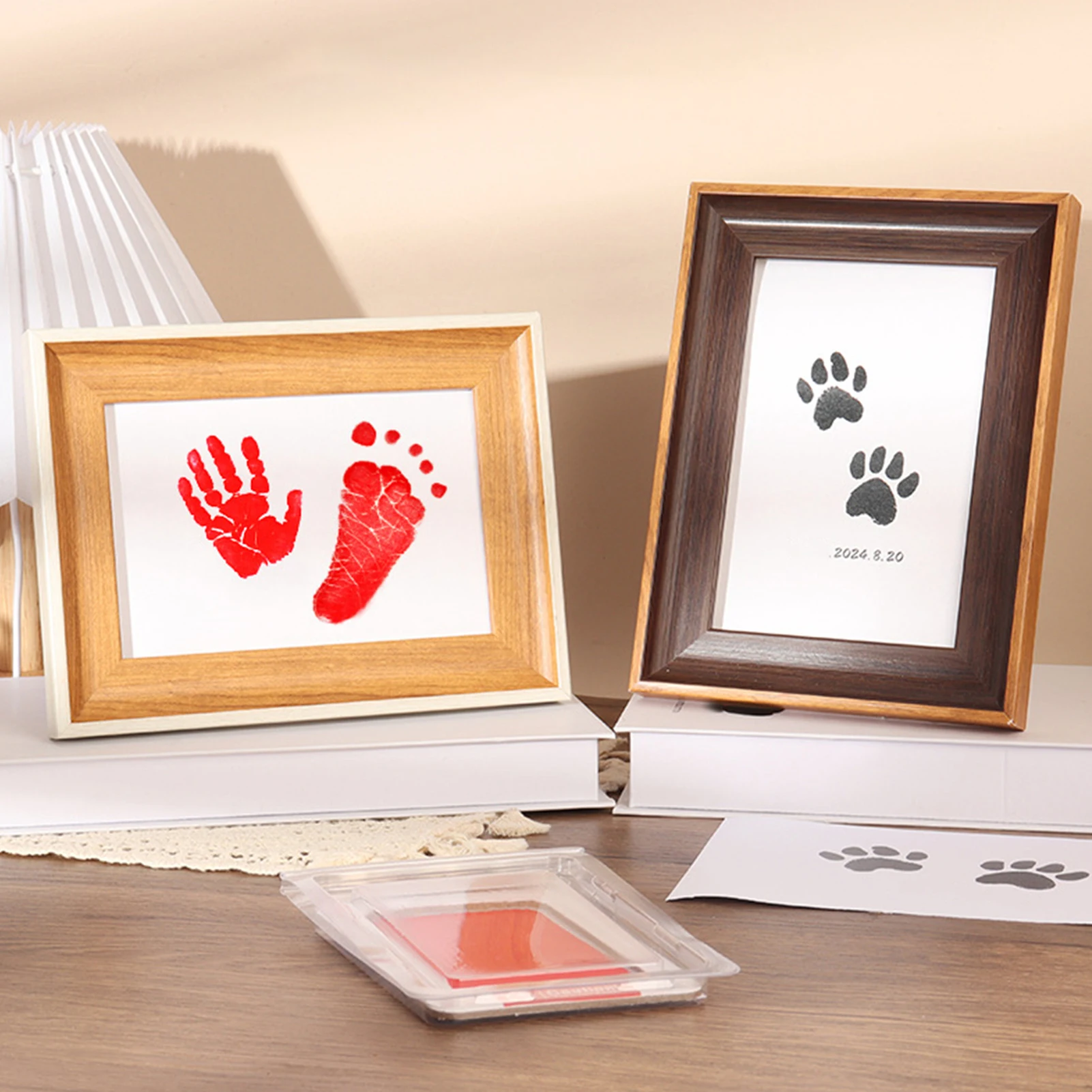 

Наборы безчернильных подушечек для чернил для детей: четкое отображение, яркие цвета, идеально подходят для блокнотов, дневников, украшений