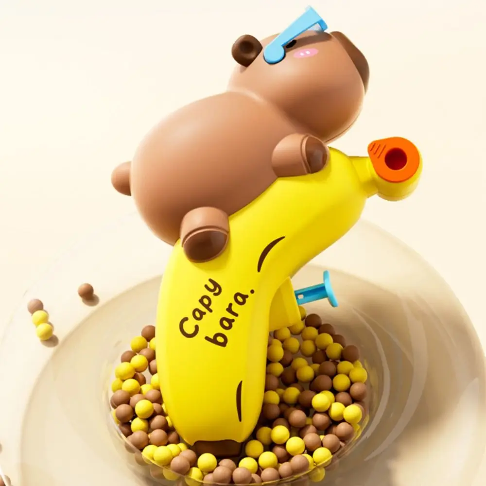 바나나 카피바라 물 분사 장난감 동물 디자인 만화 목욕 분수 핸드헬드 귀여운 물 뿌리기 축제 스프링클러