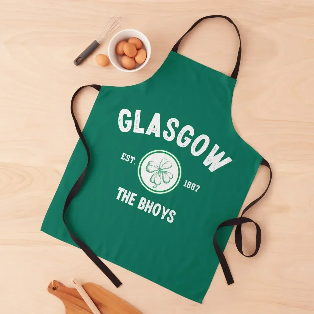 

Celtic Glasgow Conference Europe 2023 Apron Kitchen Tools Accessories Custom Chef Uniform Kitchen Kawaii Accessories Apron