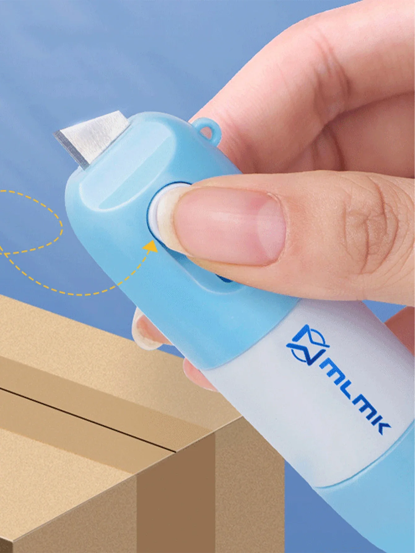 Papel térmico Correção Fluido, Data Identity Privacy Protection, Unboxing Faca Eraser, Express Home Office Acessórios