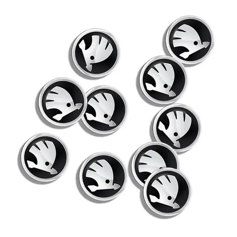 10 best sales skoda key logo sticker - №9