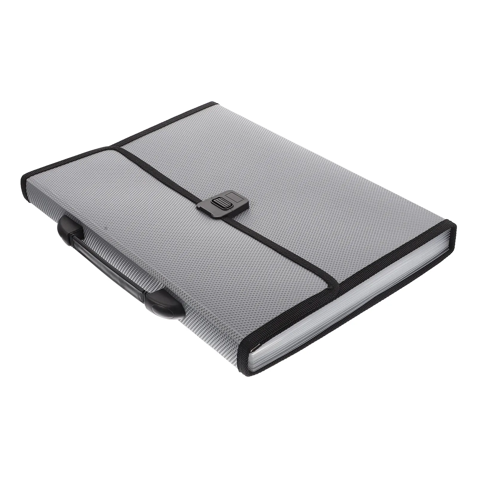 

Waterproof Folder With Handle Design Expanding Document Organizer Multi-Layer File Pouch Portable Document Holder For Office