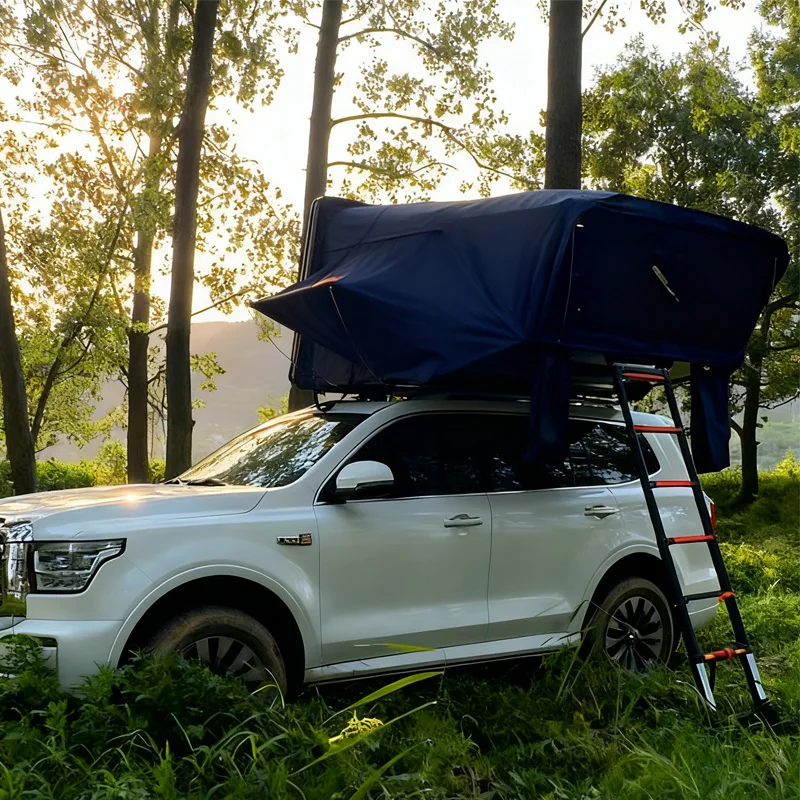 custom.Roof tent automatic aluminum alloy car tent suv outdoor camping tent automatic hard top folding