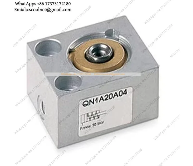 Pneumatic Short Stroke Cylinder QN QN1A12A10 QN1A20A10 QN1A32A25 Aluminum Alloy