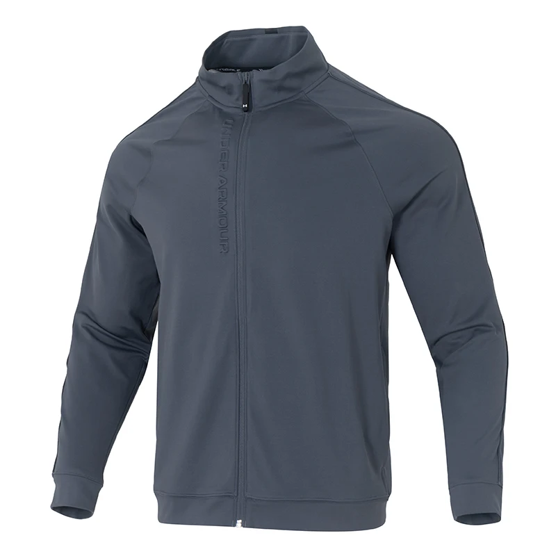 

Under Armour Men's Jacket Sportswear Fitness Training Running Exercise Casual Knitted Stand-Up Collar Jacket Top 1383146-025