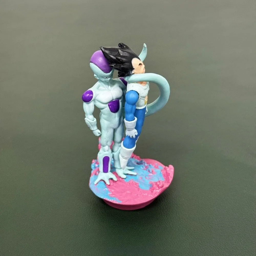 9.5 سنتيمتر/3.74in أنيمي لعبة دراغون بول الشكل فريزا و فيغيتا عمل أرقام البلاستيكية جمع نموذج لعب للأطفال هدايا