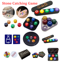 Korean Traditional Play Game Gonggi Set Stone Catching Game Props Korean Folk Game Catch Stone Games Family Party Board Games