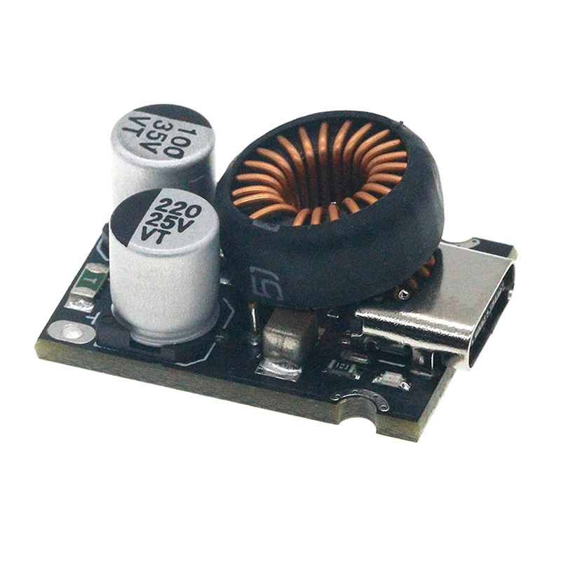 Interface tipo C DC12-30V Mini 65W Módulo de carregamento rápido multiprotocolo suporta protocolo de saída PD2.0/PD3.1PPS