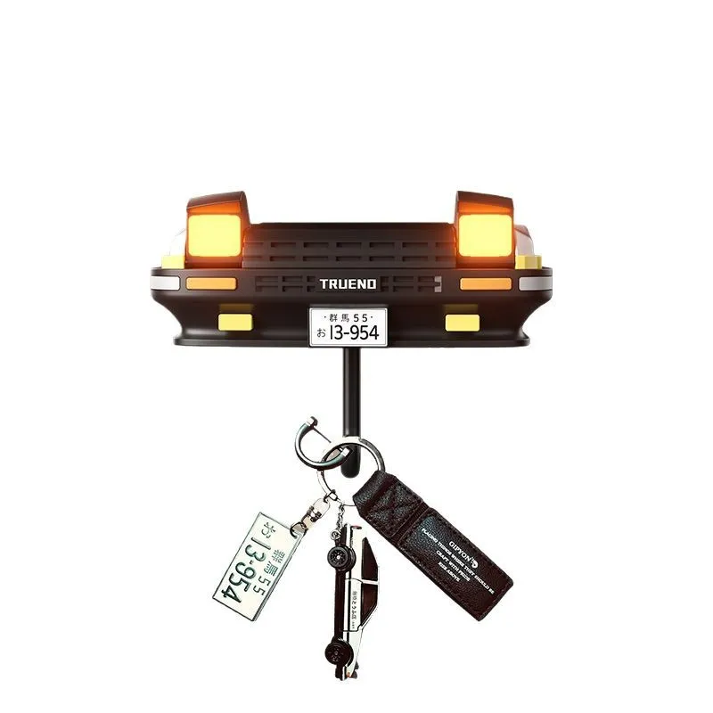 AE86 자동차 크리에이티브 훅 헤드라이트 키 보관 랙 키체인 홀더 차량 장식용 키 홀더 썸네일 4
