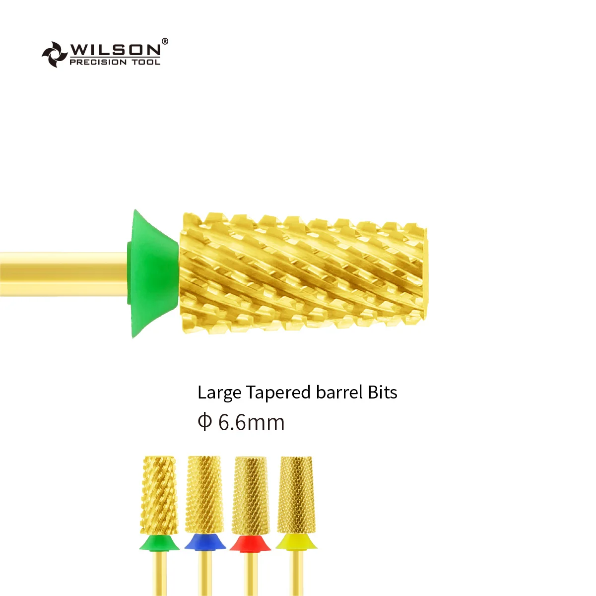 لقم أسطوانية مدببة كبيرة من ويلسون - أدوات/أظافر/مانيكير/ملحقات أظافر/ لقم ثقب
