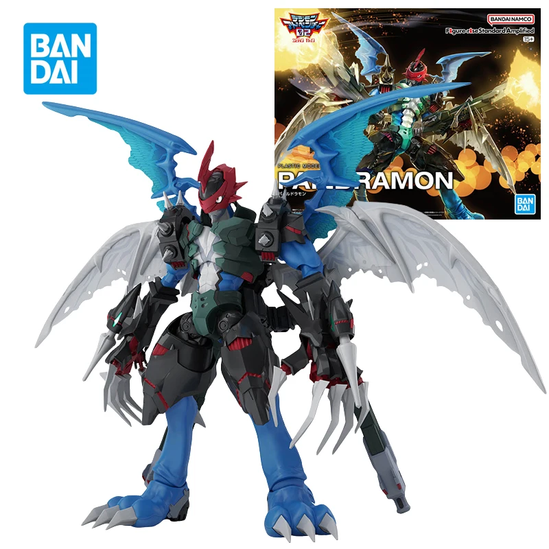 Em estoque bandai frs amplificado paildramon figuras de ação digimon anime brinquedos para meninos modelo plástico kit presente caixa original