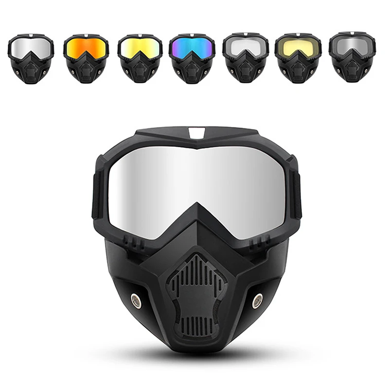 

Dustproof Windproof Cycling Riding Motocross Sunglasses Ski Snowboard Eyewear Mask Goggles Motorcycle Helmet Glasses Masks