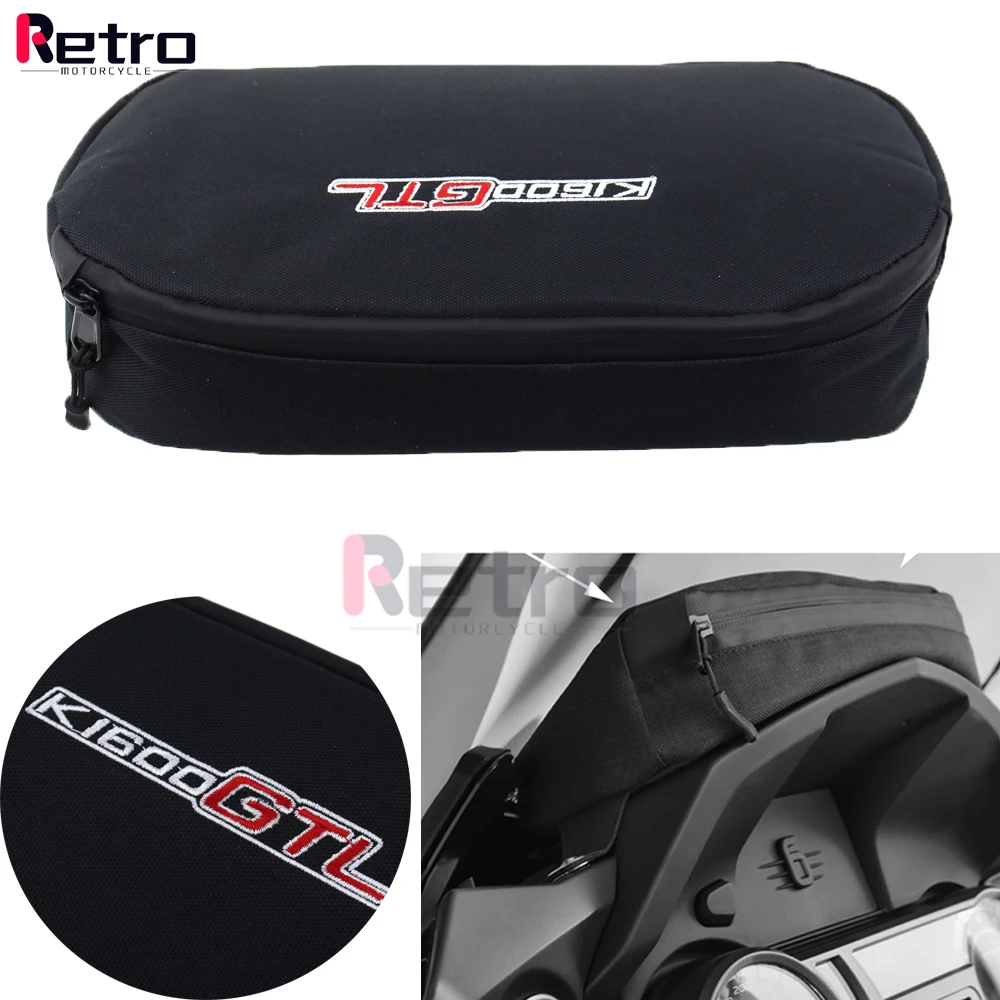 Cockpit Bag Storage Bag for BMW K1600B K1600GT K1600GTL K1600 Grand America Motorcycle Head Bag Storage Bag K1600B K1600GT