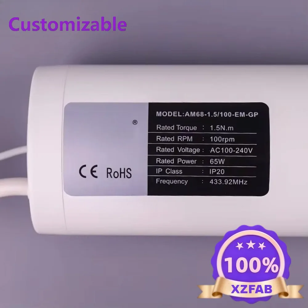Factory Direct 2026 Motor A M68 - 1.5/100 - em - gp 5 Five Wired Smart Home RS 485 Electric Silent A OK Motor Curtain Opener