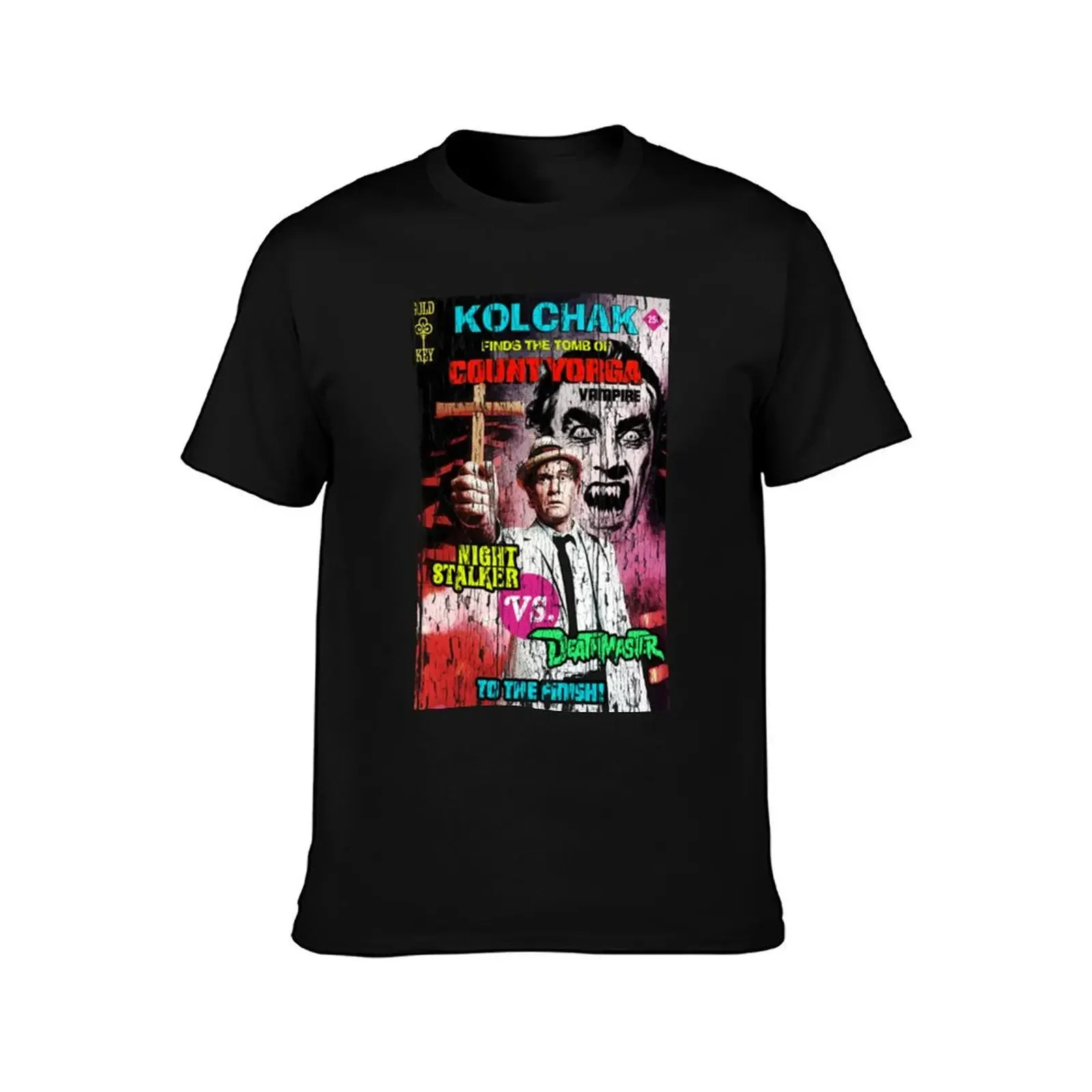 Kolchak T-ShirtKolchak meets Count Yorga, distressed T-Shirt Blouse oversized mens graphic t-shirts anime