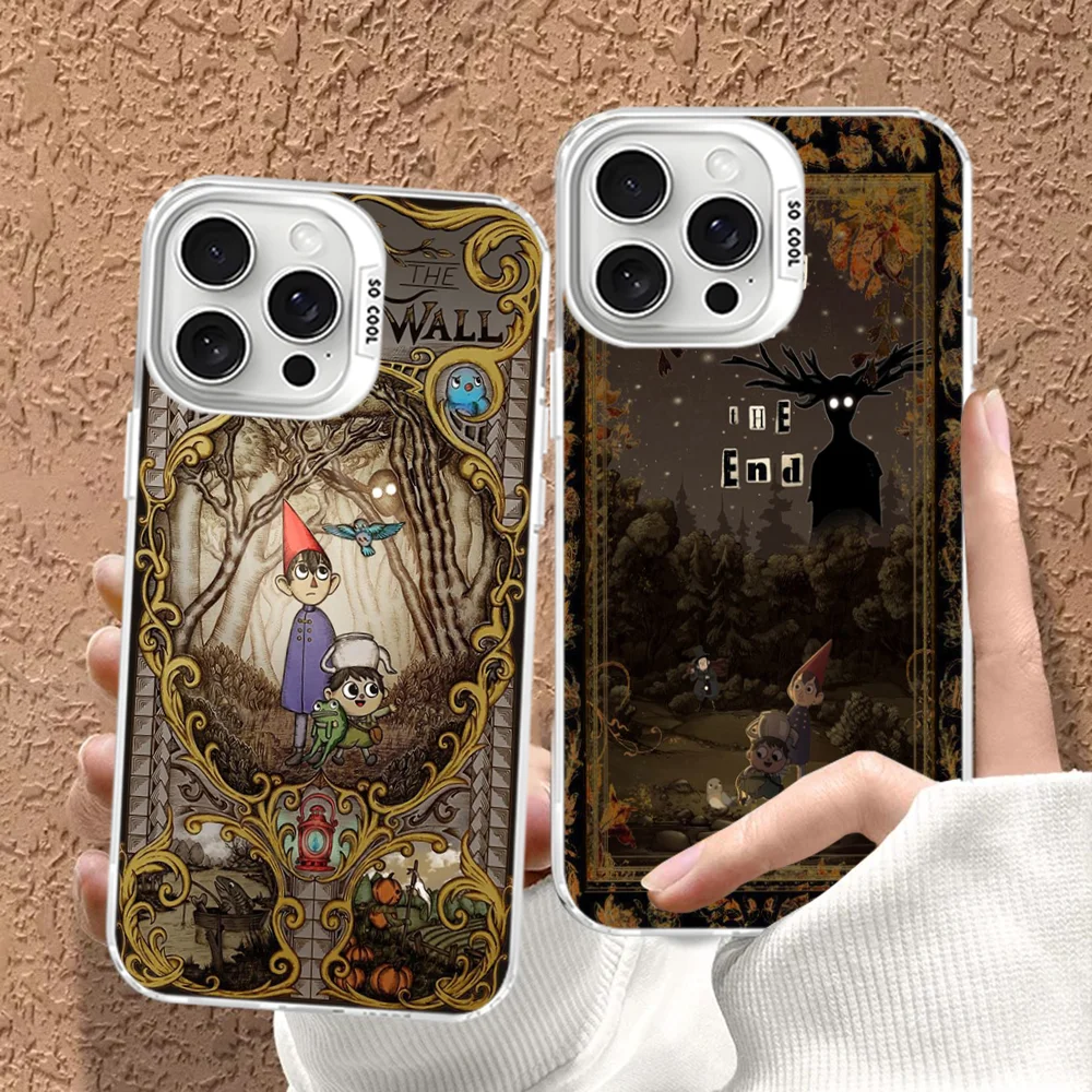 

Cartoon O-Over the G-Garden W-Wall Phone Case For iPhone 16 15 14 13 12 11 Pro Max X XR XSMAX Matte Shockproof Back Cover