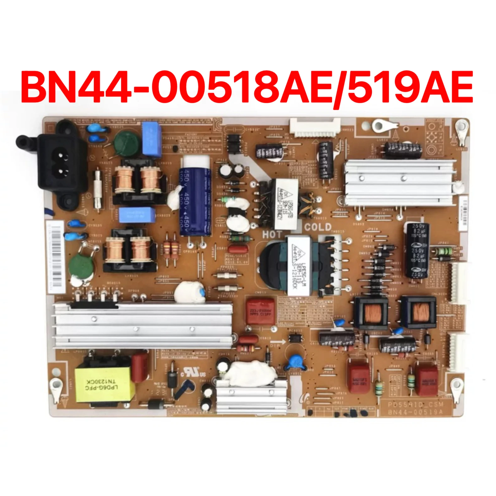 

Оригинальная плата питания для Samsung UA46ES6100J 55ES6100J BN44-00518A BN44-00518E BN44-00519A N44-00519E