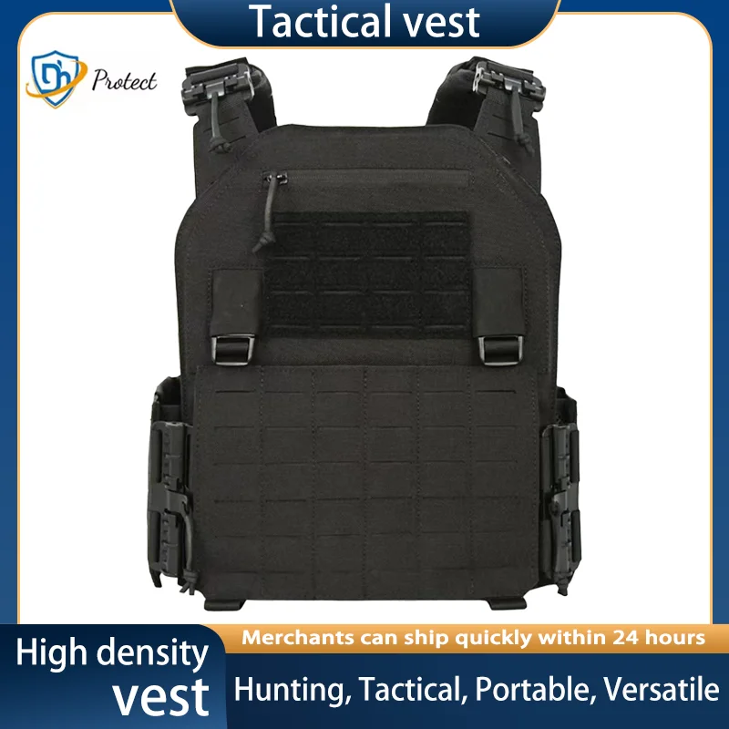 6094 Combat Vest 1000D High-Tensile Nylon Laser-Cut Webbing Rapid-Response for Hunting, Survival & Tactical Scenarios