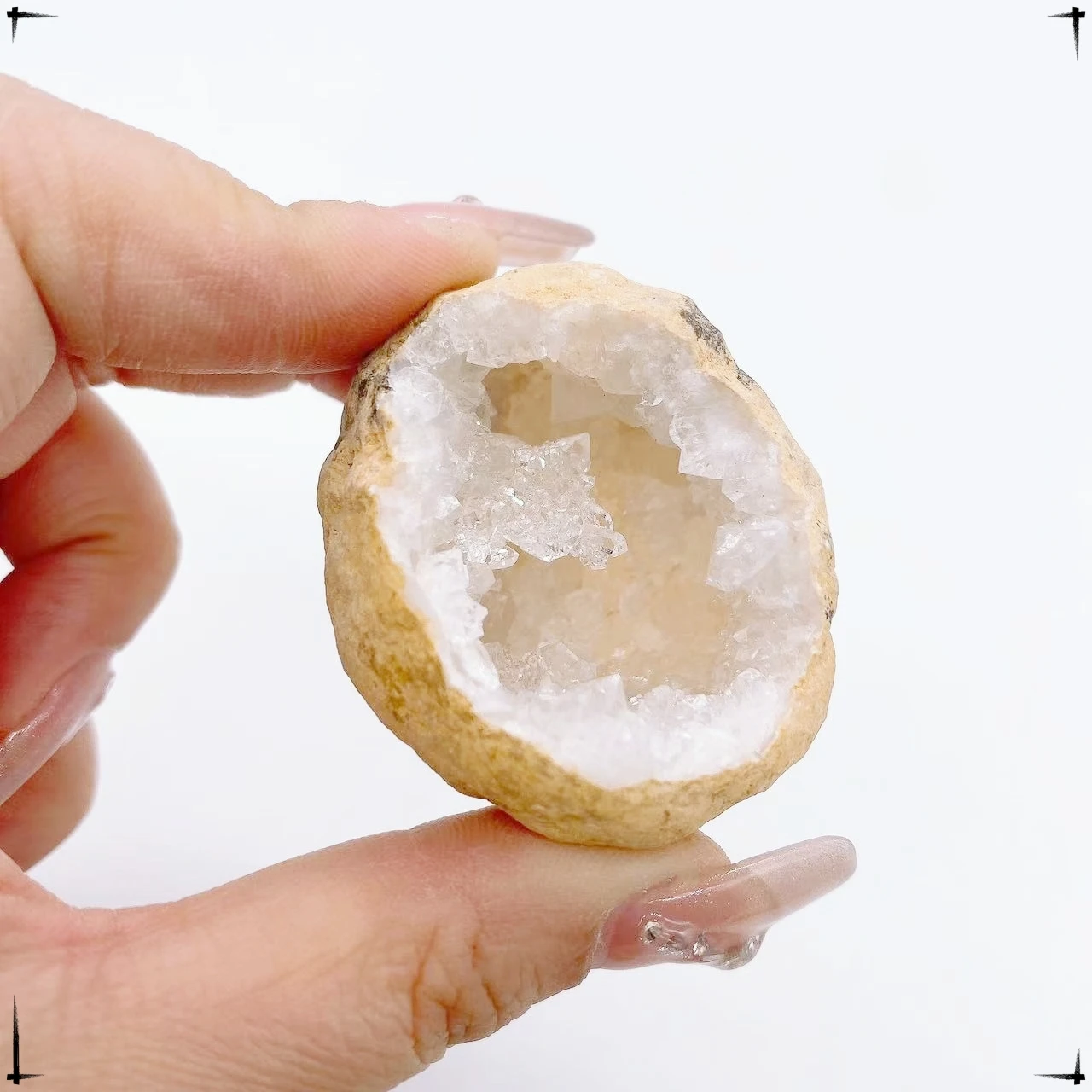 

Natural Unopened Agate Geode Crystal Cluster Specimen Crystal Reiki Healing Beautiful Stones Collection Home Decor Gift