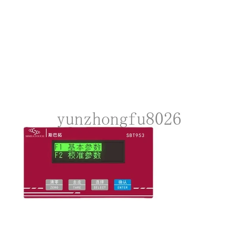 Sbt953 Pressure Force Measuring Weighing Sensor Instrument High Precision Digital Display RS232 and 485 Output