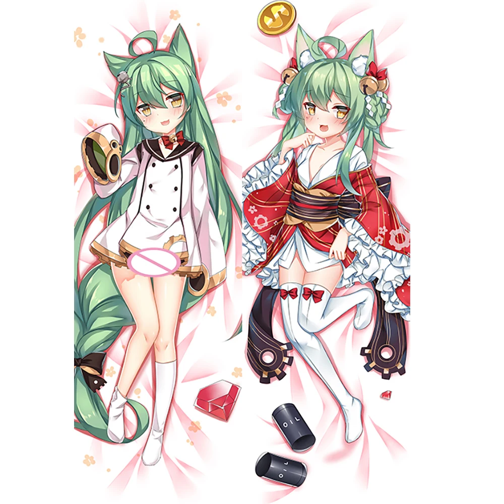 Anime Azur Lane Akashi Dakimakura Cosplay Pillow Case Sexy Girl  2WAY Hugging Body Throw Cushion Cover Decor Otaku