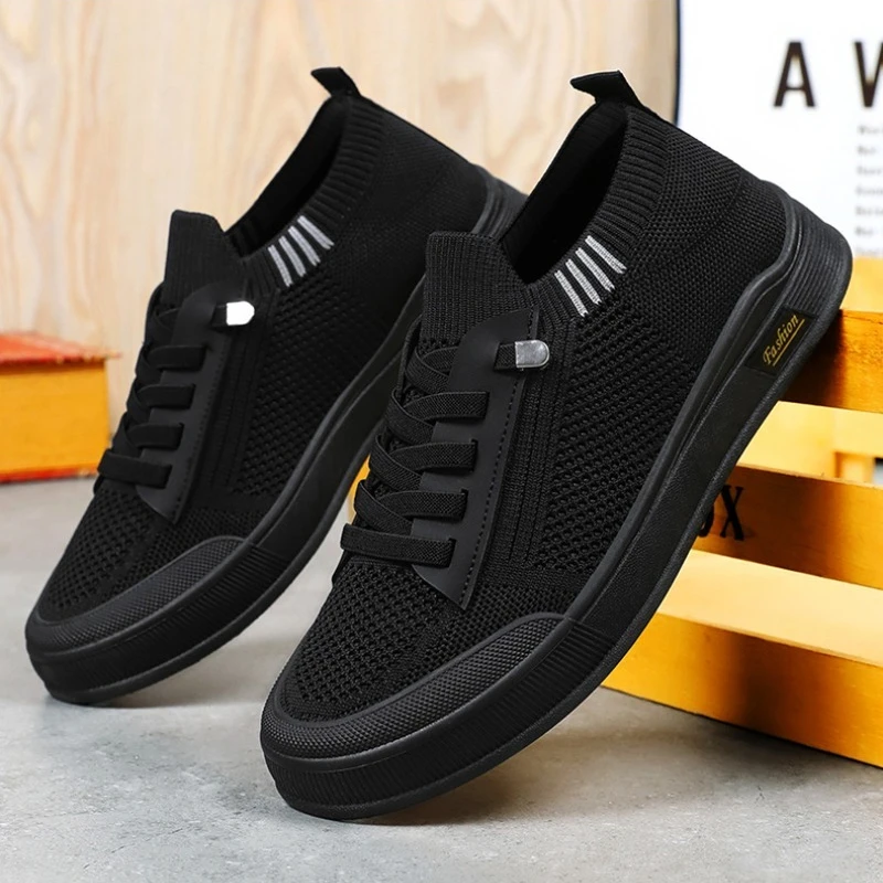 

Casual men sneakers Shoes for Men's Summer 2025 New Korean Edition Men's Shoes Flat canvas shoes breathable mesh Male sneakers