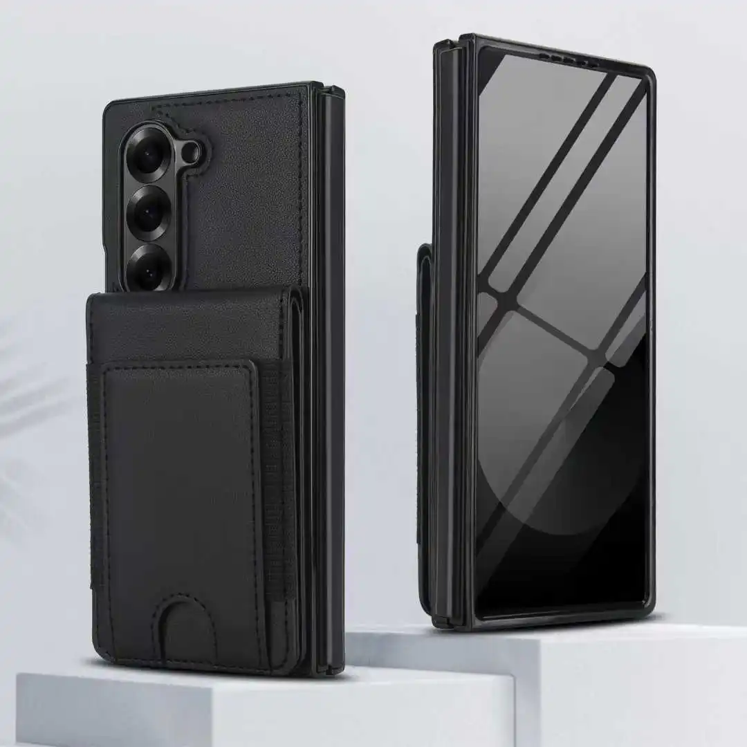 

For Samsung Z Fold 7 Card Pack Folding Stand Tempered Film Tape Packaging Box Phone Protective Case