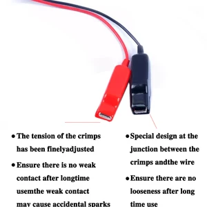 Stromkabel für elektrische Fischereirollenanschluss, Batterieverbindungslinie, Netzkabel des Autos, 300 cm, 9,84 Fuß, Shimano, Daiwa 10 Hauptverkaufskabel Shimano - №5