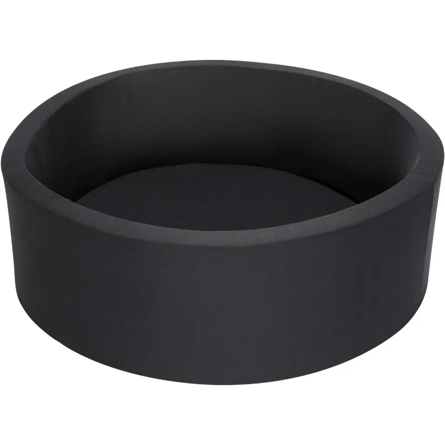 บ่อบอลทรงกลมในร่มทำจากฟองน้ำเนื้อนุ่ม เหมาะสำหรับสีดำ