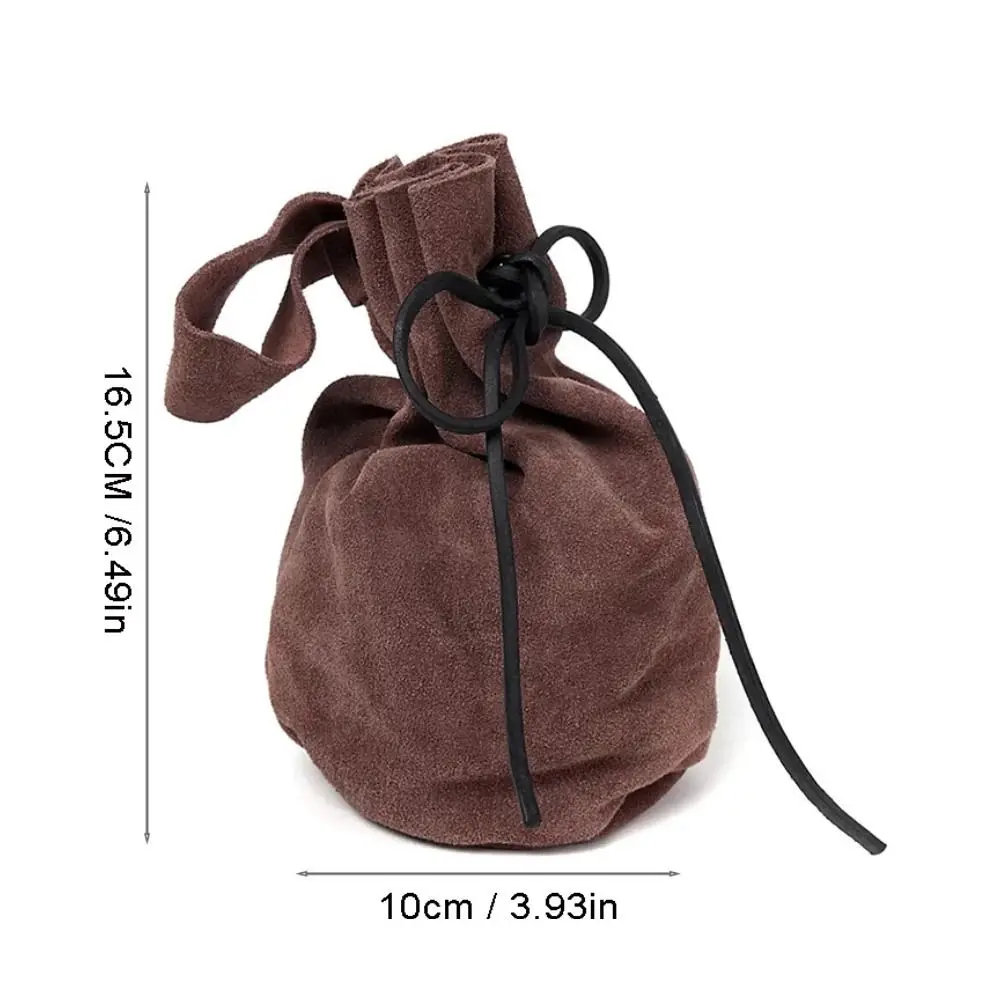 Costume Accessories Leather Drawstring Bag Medieval Vintage Belt Pouch Coin Bag Cosplay Costumes view 6