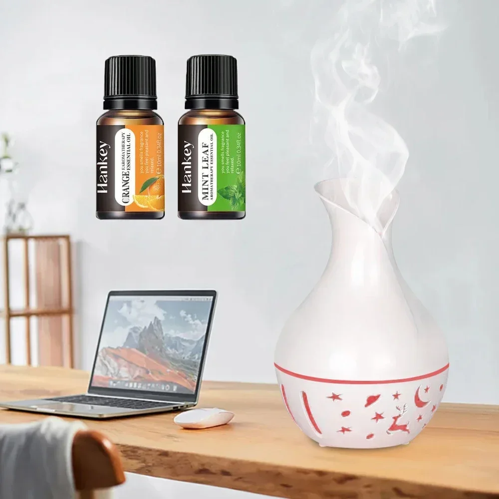 

Ультразвуковой USB-увлажнитель с прохладным туманом и 7-мя сменами цвета, диффузор эфирного масла для домашнего офиса, мини-очиститель воздуха.