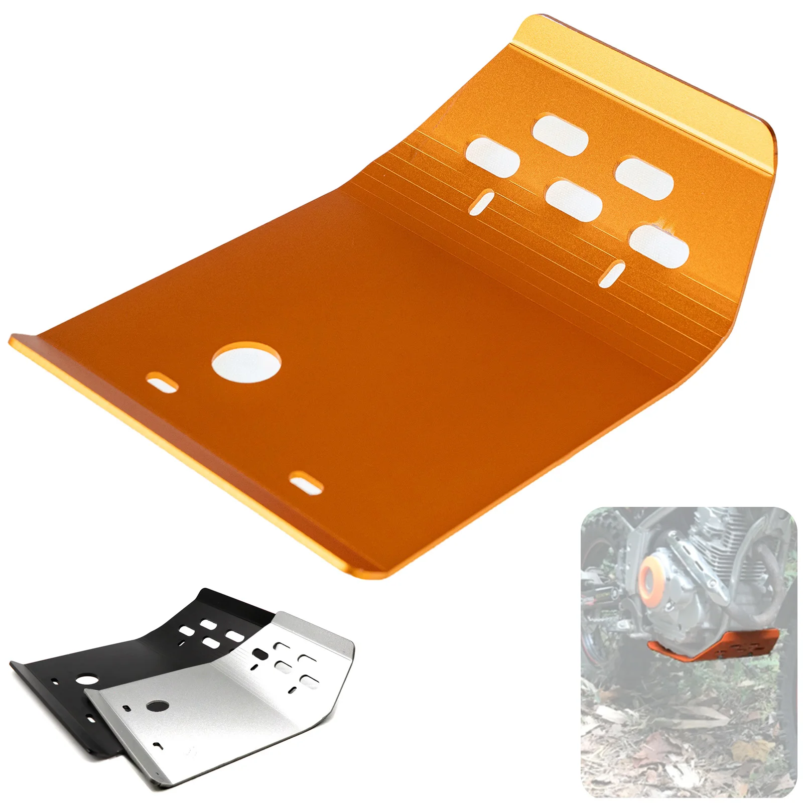 

Motorcycle Lowering Front Skid Plate Engine Mud Guard Cover CNC for yamaha serow xt250 tricker xg250