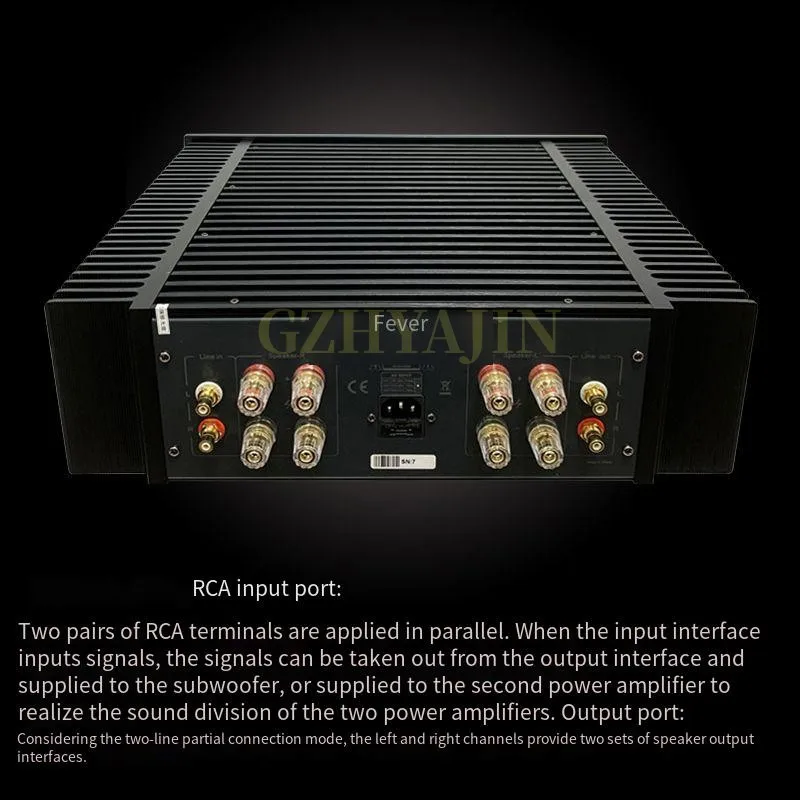 Dirk 하이파이 클래스 A 고출력 증폭기, XA8550S, 40W, 후면 전력 증폭기, 신제품