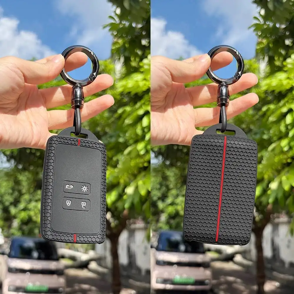 keychain for Dacia Duster logan 3 For Renault Captur Arkana Kadjar Zoe Grand Scenic Koleos Austral Clio Megane Car Key Fob