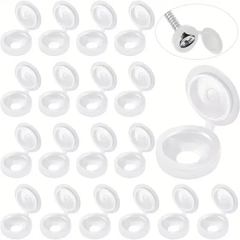 Screw Decorative Cover Cross Screw Nail Cap Folding Buckle for Car Furniture Decorative Nuts Cover Bolts Hardware