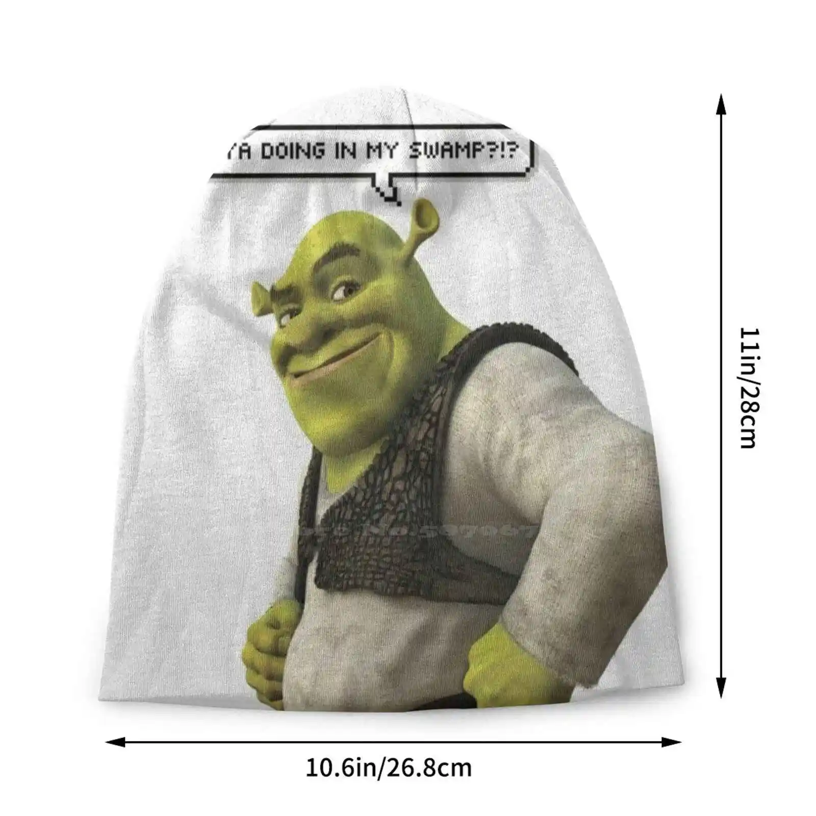 Knitted Hat Warm Beanie Outdoor Caps What Are Ya Doing In My Swamp Is Love Is Life Kids Movie