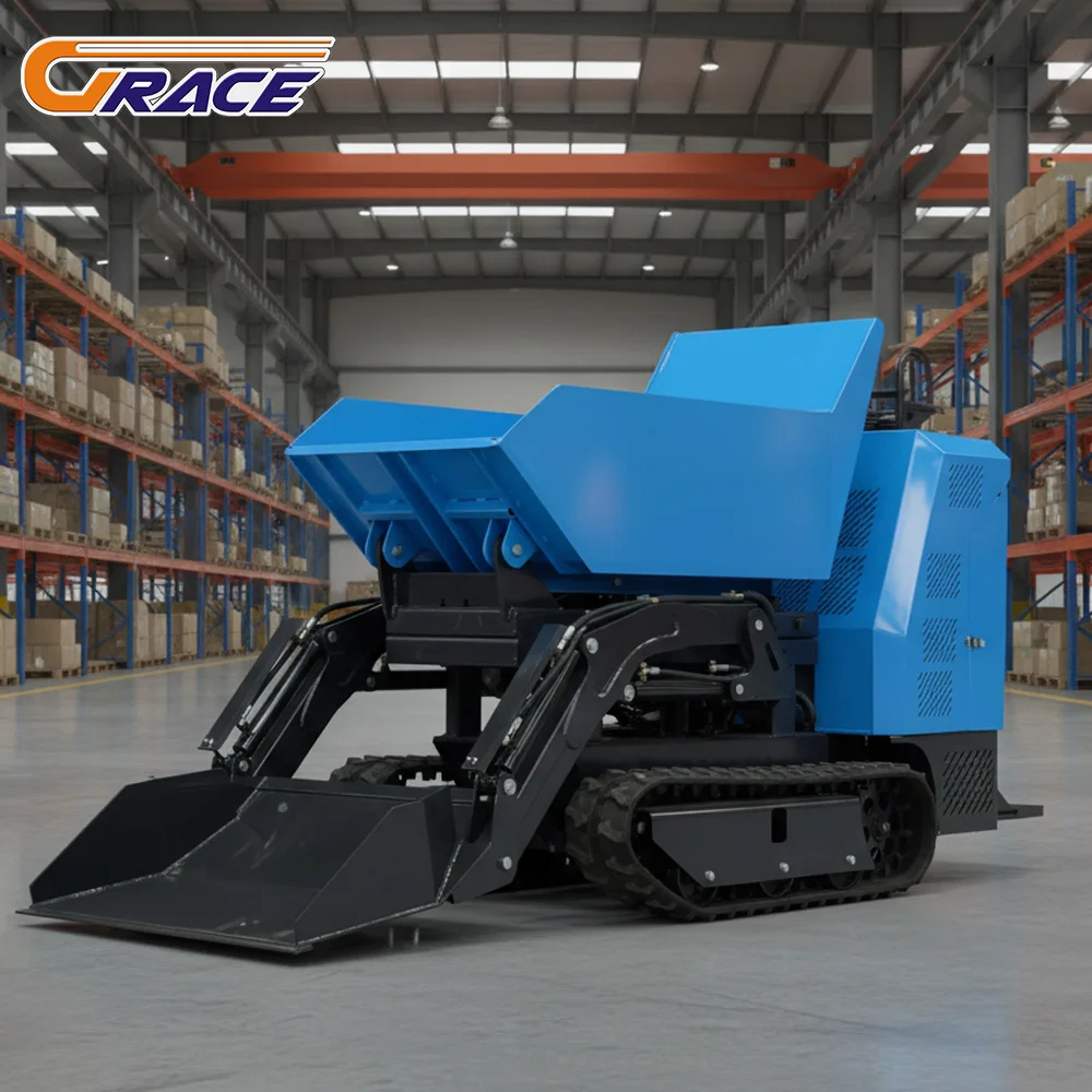 

Customized Fast Delivery Crawler Dumper Mini Dumper 1000kg High Quality EURO 5 EPA Factory Customize Sale