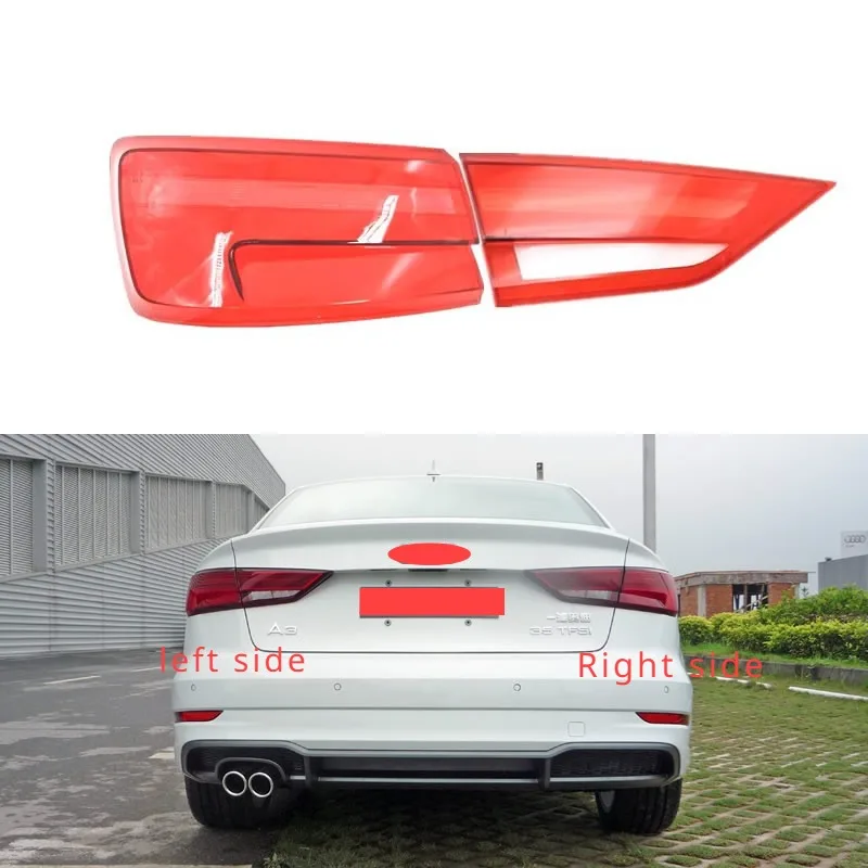 

For Audi A3 Limousine 2017-2020 Sedan Rear Lamp Tail Cover Taillight Shell Brake Lights Mask Auto Replacement Parts 1pcs