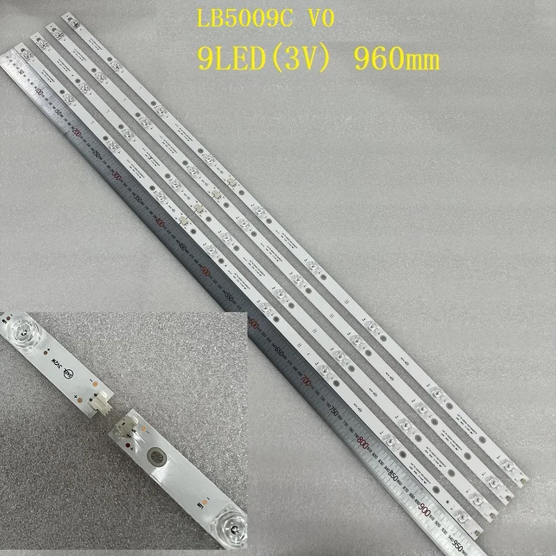 LED Strip For Hisense H50A6500 H50A6140 H50A6250 H50A6200 50R6109 50A6100UWR 50A6100UW H50A6200UK H50A6250UK H50AE6030 H50B7100