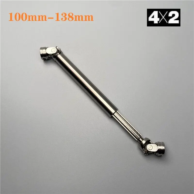 Drive Shaft Stainless Steel 44mm-49mm 80mm-100mm For 1/14 Tamiyaa RC Truck Tipper Tractor Climbing Car JUWUBA Toy Model Parts