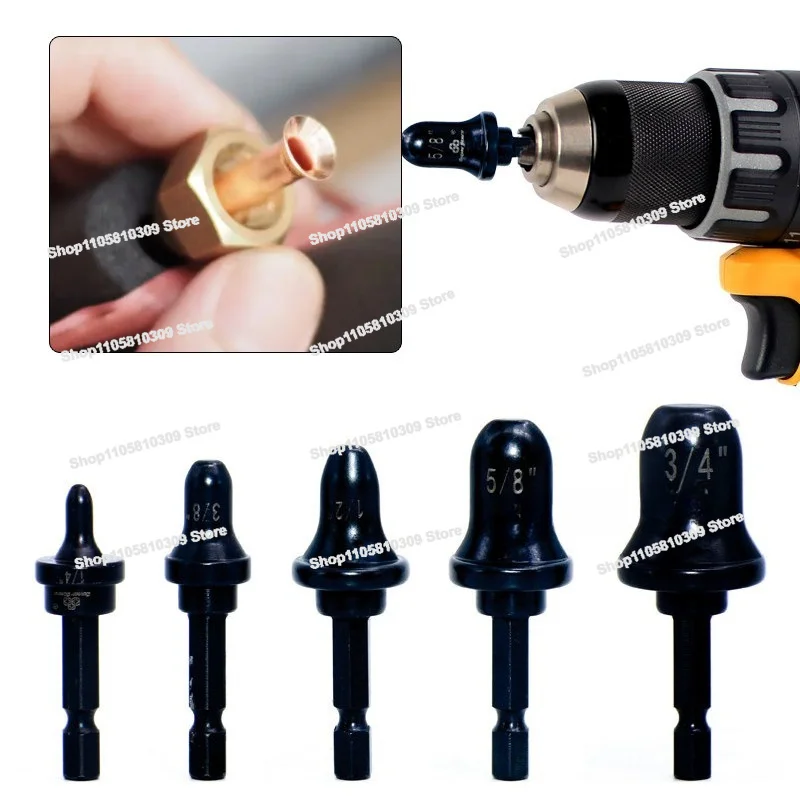 Hand Drill Flarer, Air Conditioner Installation Copper and Aluminum Pipe, Cup-shaped Mouth Expansion Head Pipe Expansion Head