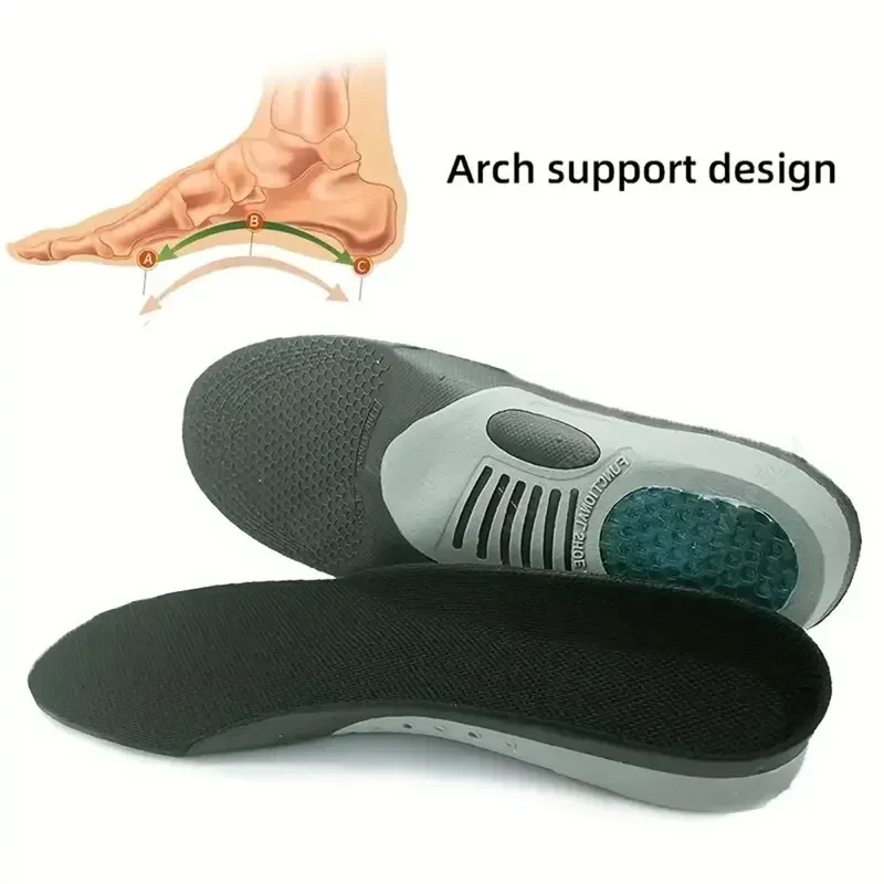 1Pair Orthopedic Insoles Orthotics Flat Foot Health Sole Pad For Shoes Insert Arch Support Pad Plantar Fasciitis Feet Care Pads image 5