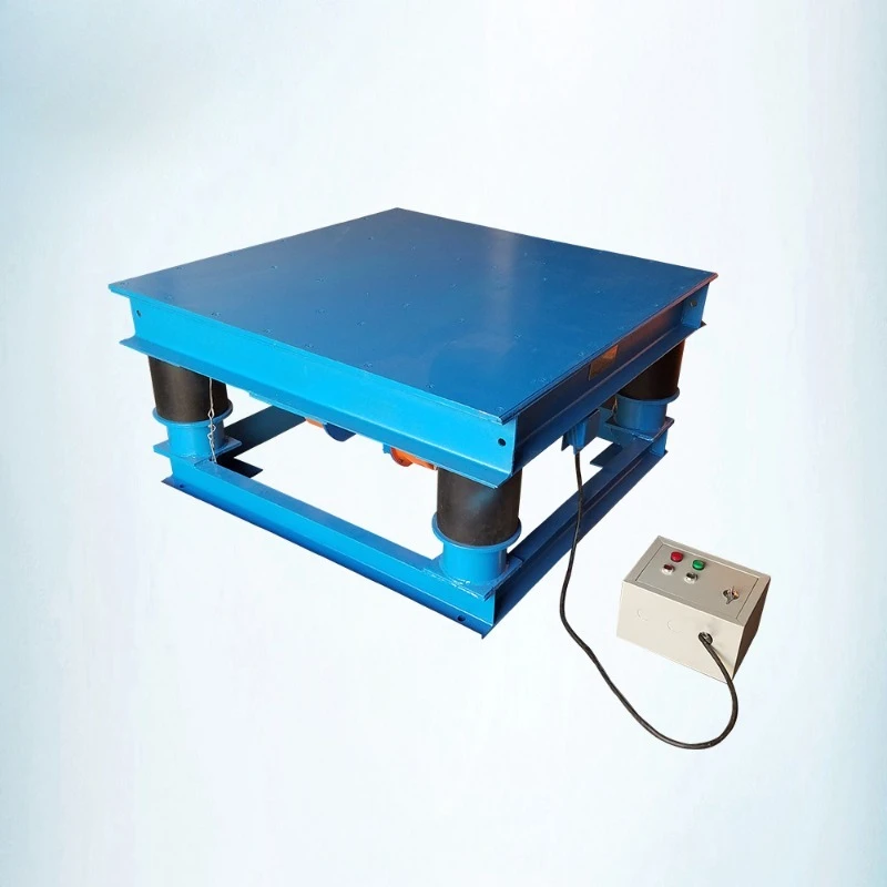 High Frequency Prefabricated Tile Concrete Paver Shaking Table