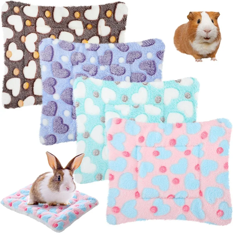 Small Animal Guinea Pig Hamster Bed House Winter Warm Squirrel Hedgehog rabbit Chinchilla Bed mat House Nest Hamster Accessories