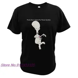 American-Dad Roger Smith T Shirt Adult Animated Sitcom Cartoon T-Shirt Short Sleeve O-neck 100% Cotton Tees