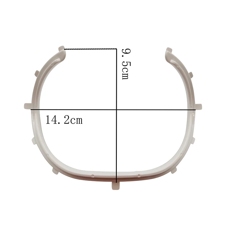 

3D Dental Anatomical Frame Rubber Dam Frame Holder U-Shape Face Bow Sheet Holder Endodontic Surgical Instrument