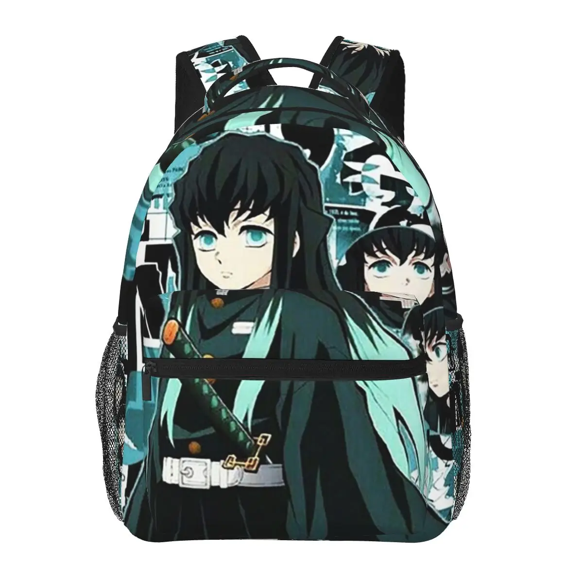 

Рюкзаки Muichiro Tokitou для мальчиков и девочек, сумка для книг, школьные сумки для студентов, детский рюкзак с героями мультфильмов, сумка на плечо, большая вмести...