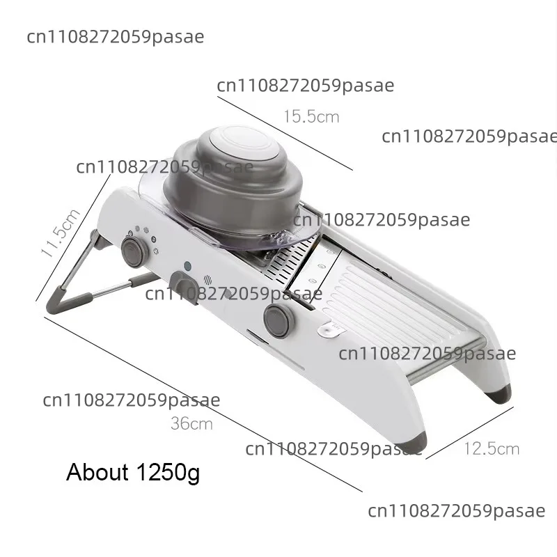 Adjustable stainless steel slicer food fruit chopper manual onion potato mandolin slicer vegetable cutter